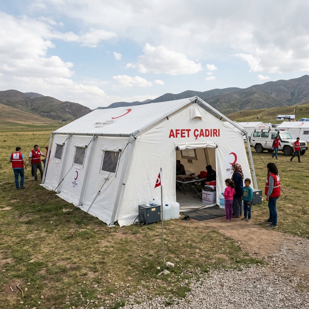 Bitlis Afet Çadırları İmalatı ve Fiyatları