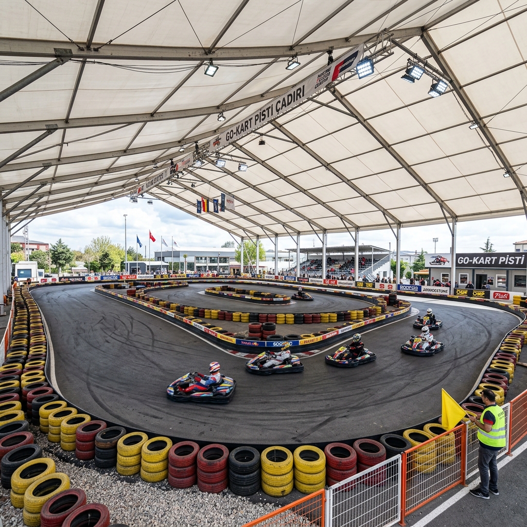 Bitlis Go-Kart Pisti Kapatma Çadırı İmalatı ve Fiyatları