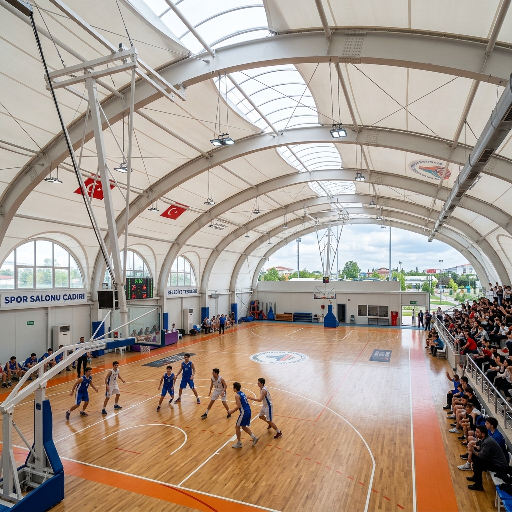 Bitlis Çok Amaçlı Spor Salonu Çadırları İmalatı ve Fiyatları