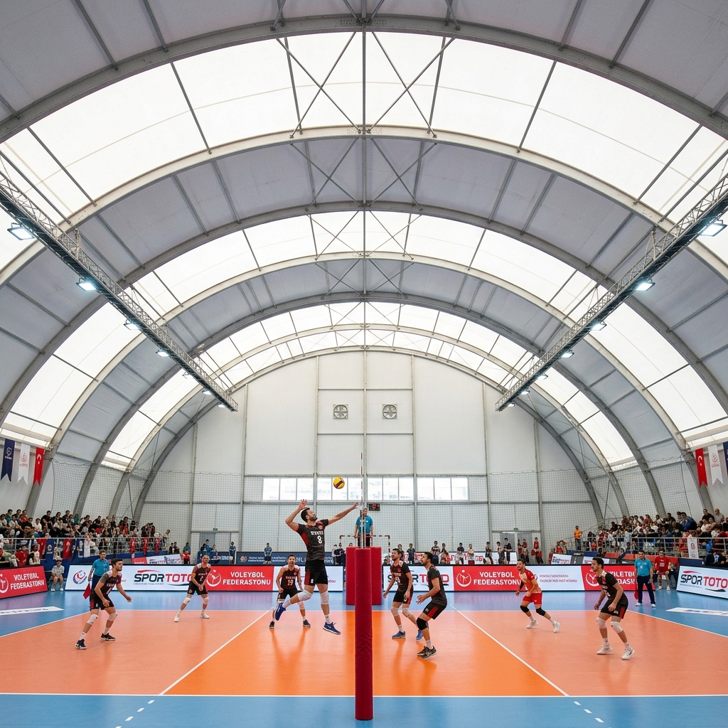 Bitlis Voleybol Sahası Kapama Çadırı İmalatı ve Fiyatları